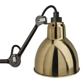 DCW éditions Vloerlamp Lampe Gras No411 - Round Mässing