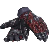 Dainese Unruly Ergo-Tek Zwart Fluo Rood Handschoenen Maat M