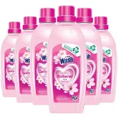 At Home 6x At Home Wasverzachter Pink Secrets 20 Wasbeurten 750 Ml