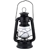 Esschert Design LED lamp lantaarn zwart zwart Metaal Tafellamp