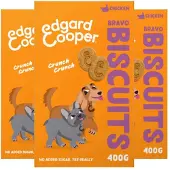 Edgard & Cooper 3x Adult Biscuit Kip 400 Gr