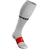 Compressport - Full Socks Run - Compressiesokken T2 - EU 39-41, grijs