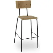 Workliving Barkruk Hoog Bo Blank Eiken