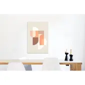 MuchoWow Wanddecoratie Metaal - Aluminium Schilderij Industrieel - Abstract - Kunst - Patroon - Kleuren - 40x60 cm - Dibond - Foto op aluminium - Industriële muurdecoratie - Voor de woonkamer/slaapkamer