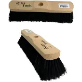 Synx Tools Binnenbezem Paardenhaar 29cm|Zachte Bezems|Zonder Steel|Bezems|Kamerveger|Zaalveger
