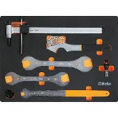 Beta Mm401-Zachte Inlegbak Met 7 Gereedschap - 024580401