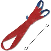 Beta Tools 8158 4-T5-Hijsbanden, Rood - 081580040