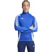 Adidas Tiro 24 Trainingstrui 1/4-Zip Dames Blauw Wit