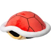 Tomy Nintendo Pluche - Mario Kart Rode Schaal - Pluche Kussen (40 cm)