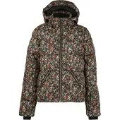 Brunotti Mirina-Flower Meisjes Puffer Ski Jas - Bruin - 152