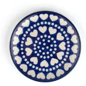 Bunzlau Castle Taartbord Blue Valentine (12,3 cm)