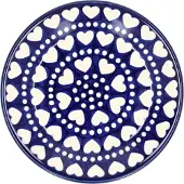 Bunzlau Castle Taartbord Blue Valentine (16 cm)