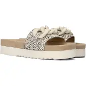 Maruti 66.1657.03 Beli hairon Slippers | Maat 37 Dames Beige