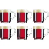 Luminarc glas met oor, uit glas, 25 cl, stapelbaar