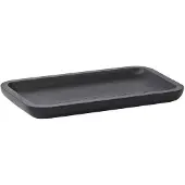 Aquanova Zeepschaal Cole Black 15,5 x 25,4 cm