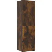 vidaXL Tv-wandmeubel 30,5x30x110 cm gerookt eikenkleurig