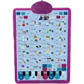 Lexibook Disney Frozen My Educational Tweetalige Elektronische Alfabet Poster Frans/Engels
