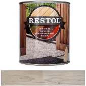 Restol Houtolie Zijdeglans White Wash 2,5 LTR