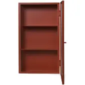 Ferm Living Haze wandkastje Oxiderood