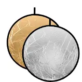 Caruba Reflectiescherm 2-in-1 Goud & Zilver - 110cm