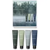 Skandinavisk Wood & Water mini handcrème 4-delig 30 ml