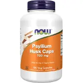 Now Psyllium Husk 700mg + Pectin - 180 v-caps