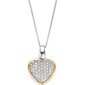 Ti sento Halsketting, Ketting, (925 zilver, 45 cm)