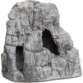 CeramicNature aquariumdecoratie steen 30 cm polyester grijs