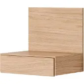 New Works Tana Wand Nachtkasje Oak