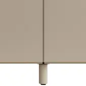 Relief verbindingsvoet 2-pack Beige