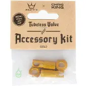 Peaty's Mk2 Tubeless Valve Accessory Kit Goud