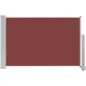 vidaXL Tuinscherm uittrekbaar 60x300 cm bruin