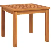vidaXL Salontafel 40x40x36 cm, massief acaciahout