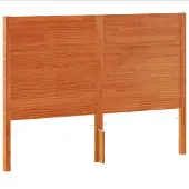 vidaXL Hoofdbord 160 cm massief grenenhout wasbruin