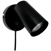 Dyberg Larsen Wandlampe , Modern, dimbare, Zwart, Woonkamer, Metaal, Designer