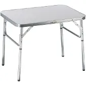 24.Se Campingtafel – Opvouwbare Vouwtafel – 2 Hoogtes – 75 x 55 x 25-59 cm – Aluminium