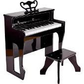 Hape Electronic Piano With Stool Blauw Black