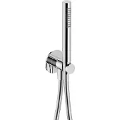 Hotbath Ace AC440 handdoucheset met staafhanddouche aan houder met uitlaat chroom