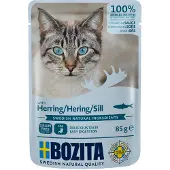 Bozita 12x85g Stukjes in Saus Pouch Haring Kattenvoer