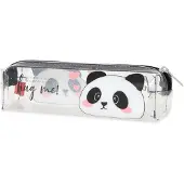Legami - Pennenzak Transparant - Panda - PC0023