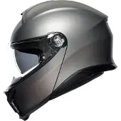 AGV Tourmodular Solid Luna Grijs Mat Systeemhelm Maat S