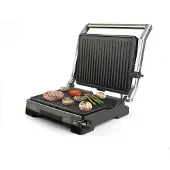 Black & Decker BXGF2200E 2200W Aluminium Sandwichmaker