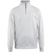 Blakläder 3369-1158 Sweatshirt met halve rits Wit maat M heren
