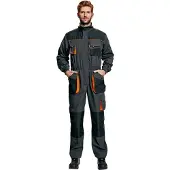 Cerva CRV Emerton Overall 03150006 | Kleur Zwart | Maat 64 - 00.200.273.64
