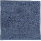 Cawö Gezichtsdoekje Noblesse2 Uni Midnight Blue (Set van 6)