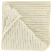 Unique living plaid dez 150x200cm dove white