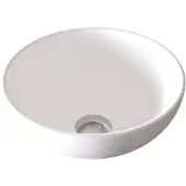 Sjithouse Furniture moon ronde waskom 27cm mat wit