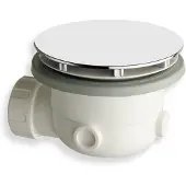 Xenz douchebak afvoer wit glans 90 mm