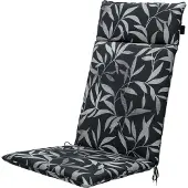 Madison Tuinkussen Fergus black hoge rug - 50% Katoen / 45% Polyester / 5% Diverse - Hoge rug tuinkussens - |