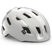 Met E-Mob stedelijke helm wit || Maat: S (52-56 cm)